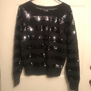 VS PINK holiday sequined sweater